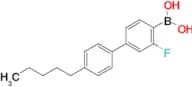 (3-Fluoro-4′-pentyl-[1,1′-biphenyl]-4-yl)boronic acid