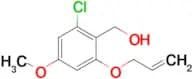 (2-(Allyloxy)-6-chloro-4-methoxyphenyl)methanol