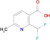 2-(Difluoromethyl)-6-methylnicotinic acid