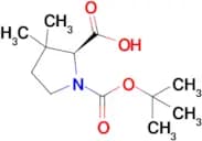 (S)-1-(tert-butoxycarbonyl)-3,3-dimethylpyrrolidine-2-carboxylic acid