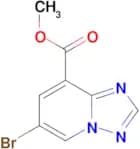 Methyl 6-bromo-[1,2,4]triazolo[1,5-a]pyridine-8-carboxylate