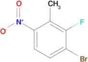 1-Bromo-2-fluoro-3-methyl-4-nitrobenzene
