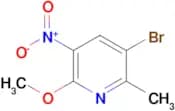 3-Bromo-6-methoxy-2-methyl-5-nitropyridine