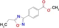 Methyl 4-(5-ethyl-1,2,4-oxadiazol-3-yl)benzoate