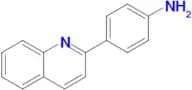 4-(Quinolin-2-yl)aniline