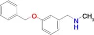 1-(3-(Benzyloxy)phenyl)-N-methylmethanamine