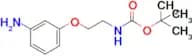 Tert-butyl (2-(3-aminophenoxy)ethyl)carbamate