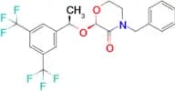 (R)-4-benzyl-2-((R)-1-(3,5-bis(trifluoromethyl)phenyl)ethoxy)morpholin-3-one