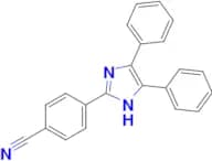 4-(4,5-Diphenyl-1H-imidazol-2-yl)benzonitrile