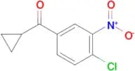 (4-Chloro-3-nitrophenyl)(cyclopropyl)methanone