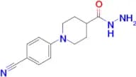 1-(4-Cyanophenyl)piperidine-4-carbohydrazide