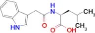 (2-(1H-indol-3-yl)acetyl)-L-leucine