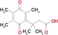 3-Methyl-3-(2,4,5-trimethyl-3,6-dioxocyclohexa-1,4-dien-1-yl)butanoic acid