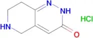 2H,3H,5H,6H,7H,8H-pyrido[4,3-c]pyridazin-3-one hydrochloride