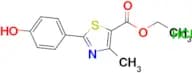 Ethyl 2-(4-hydroxyphenyl)-4-methylthiazole-5-carboxylate hydrochloride