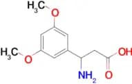 3-Amino-3-(3,5-dimethoxyphenyl)propanoic acid