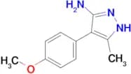 4-(4-methoxyphenyl)-5-methyl-1H-pyrazol-3-amine