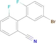 5′-Bromo-2′,6-difluoro-[1,1′-biphenyl]-2-carbonitrile