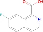 7-Fluoroisoquinoline-1-carboxylic acid