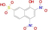 8-Hydroxy-5,7-dinitronaphthalene-2-sulfonic acid
