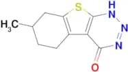 11-methyl-8-thia-4,5,6-triazatricyclo[7.4.0.0²,⁷]trideca-1(9),2(7),4-trien-3-one