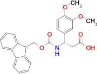 (S)-3-((((9H-fluoren-9-yl)methoxy)carbonyl)amino)-3-(3,4-dimethoxyphenyl)propanoic acid