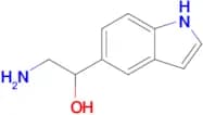 2-Amino-1-(1H-indol-5-yl)ethan-1-ol