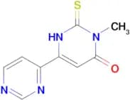 1-Methyl-2-thioxo-2,3-dihydro-[4,4′-bipyrimidin]-6(1H)-one