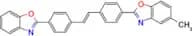 (E)-2-(4-(4-(benzo[d]oxazol-2-yl)styryl)phenyl)-5-methylbenzo[d]oxazole