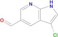 3-Chloro-1H-pyrrolo[2,3-b]pyridine-5-carbaldehyde