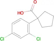 1-(2,4-Dichlorophenyl)cyclopentane-1-carboxylic acid