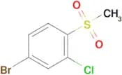 4-Bromo-2-chloro-1-(methylsulfonyl)benzene
