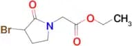 Ethyl 2-(3-bromo-2-oxopyrrolidin-1-yl)acetate