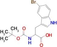 3-(5-Bromo-1H-indol-3-yl)-2-((tert-butoxycarbonyl)amino)propanoic acid