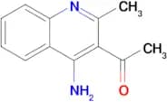 1-(4-amino-2-methylquinolin-3-yl)ethan-1-one