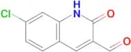 7-chloro-2-oxo-1,2-dihydroquinoline-3-carbaldehyde