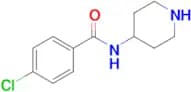 4-Chloro-N-(piperidin-4-yl)benzamide