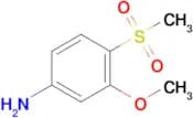3-Methoxy-4-(methylsulfonyl)aniline