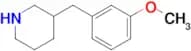 3-(3-Methoxybenzyl)piperidine