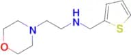 2-Morpholino-N-(thiophen-2-ylmethyl)ethan-1-amine