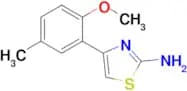 4-(2-methoxy-5-methylphenyl)thiazol-2-amine