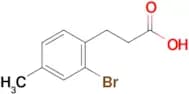 3-(2-Bromo-4-methylphenyl)propanoic acid