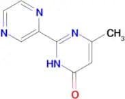 6-methyl-2-(pyrazin-2-yl)-3,4-dihydropyrimidin-4-one