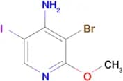 3-Bromo-5-iodo-2-methoxypyridin-4-amine