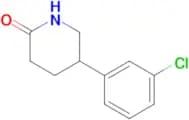 5-(3-Chlorophenyl)piperidin-2-one