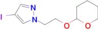 4-Iodo-1-(2-((tetrahydro-2H-pyran-2-yl)oxy)ethyl)-1H-pyrazole