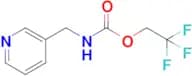 2,2,2-Trifluoroethyl (pyridin-3-ylmethyl)carbamate