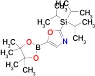 5-(4,4,5,5-Tetramethyl-1,3,2-dioxaborolan-2-yl)-2-[tris(1-methylethyl)silyl]oxazole