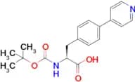(S)-2-((tert-butoxycarbonyl)amino)-3-(4-(pyridin-4-yl)phenyl)propanoic acid
