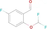 2-(Difluoromethoxy)-5-fluorobenzaldehyde
